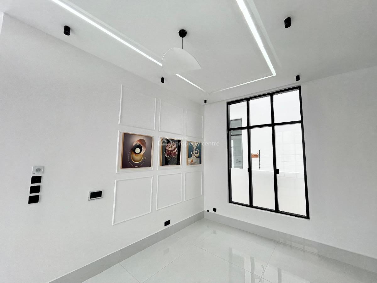 Luxury 5 Bedrooms Fully Detached Duplex,with Bq, Gym, Swimming Pool, Tarred, Chevron, Lekki, Lagos, Detached Duplex for Sale