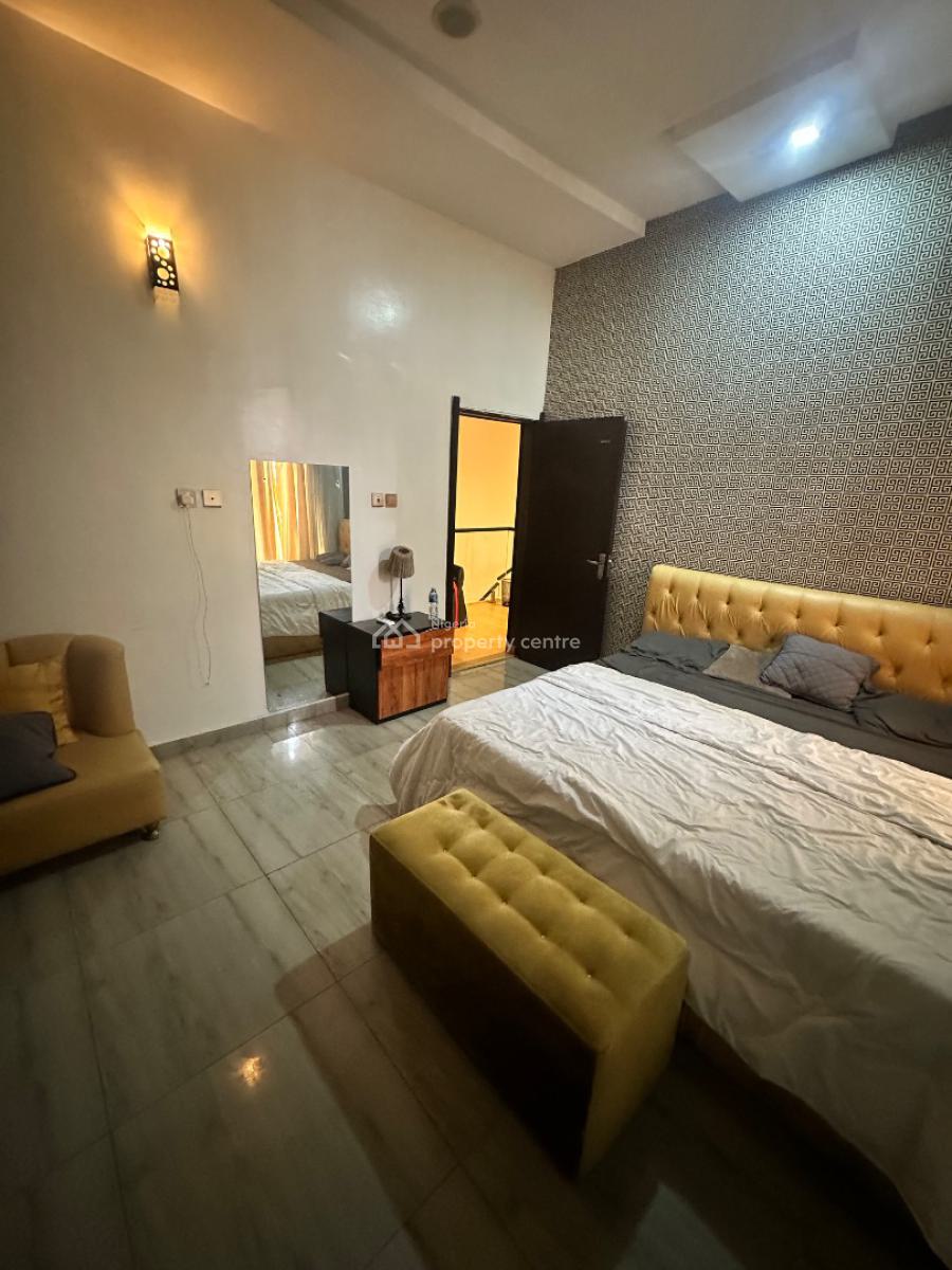 Fully Furnished 4br Semi-detached Duplex with Bq and Security House, Lekki, Lagos, Semi-detached Duplex for Rent