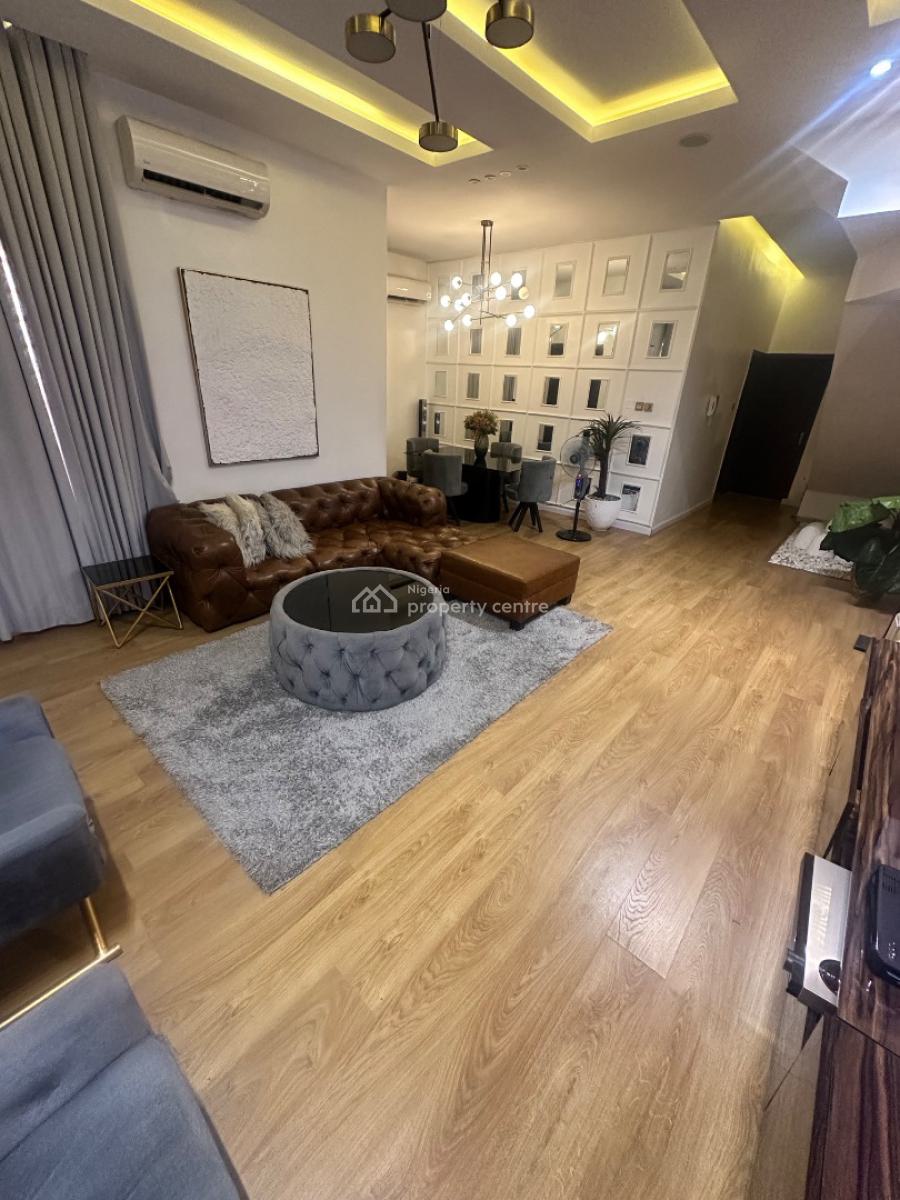 Fully Furnished 4br Semi-detached Duplex with Bq and Security House, Lekki, Lagos, Semi-detached Duplex for Rent
