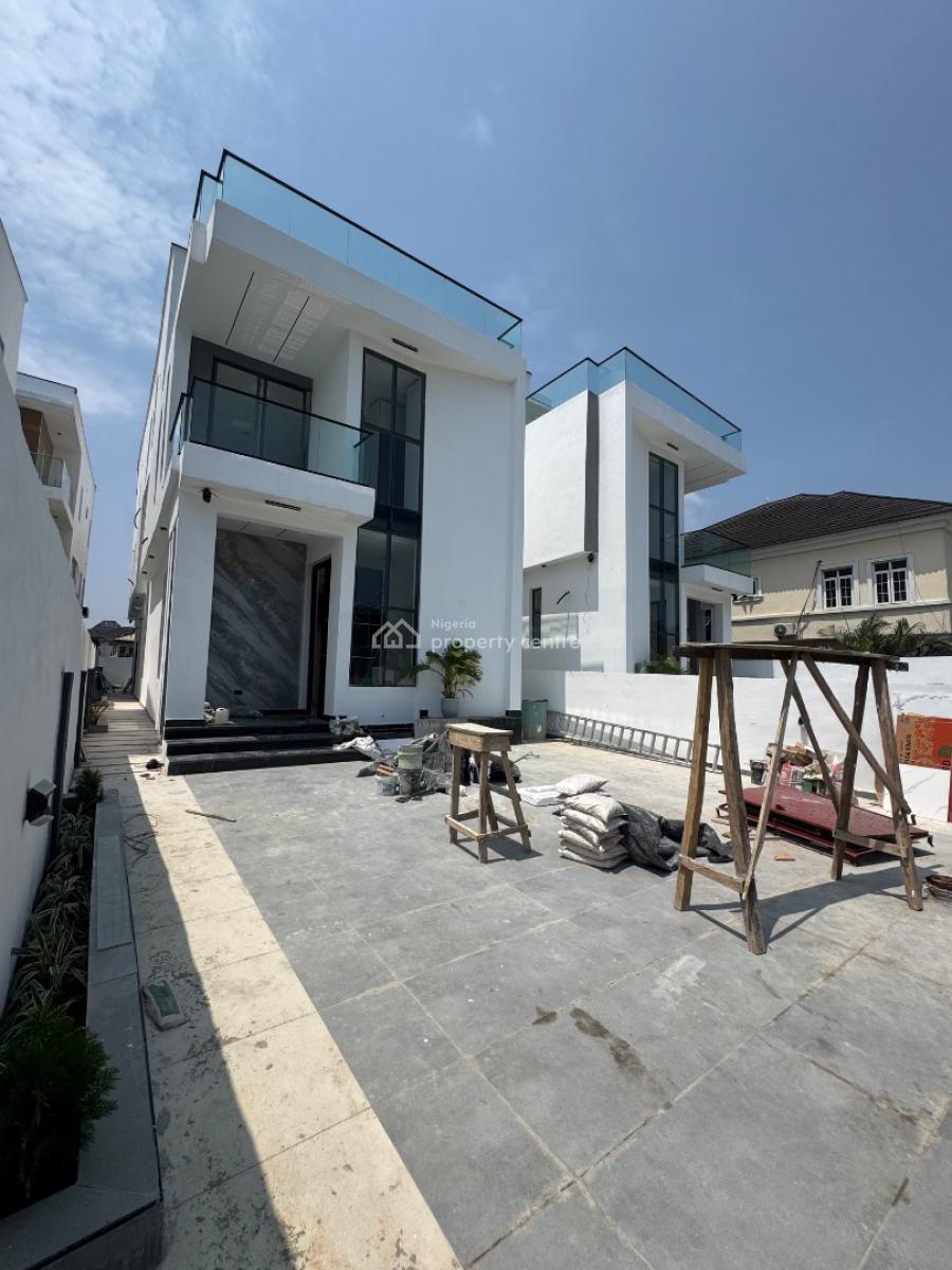 Exquisitely Detailed 5 Bedroom Home with a Rooftop Terrace, Pool, Close Proximity to Chevron Nigeria Plc, Chevron Drive, Lekki, Lagos, Detached Duplex for Sale