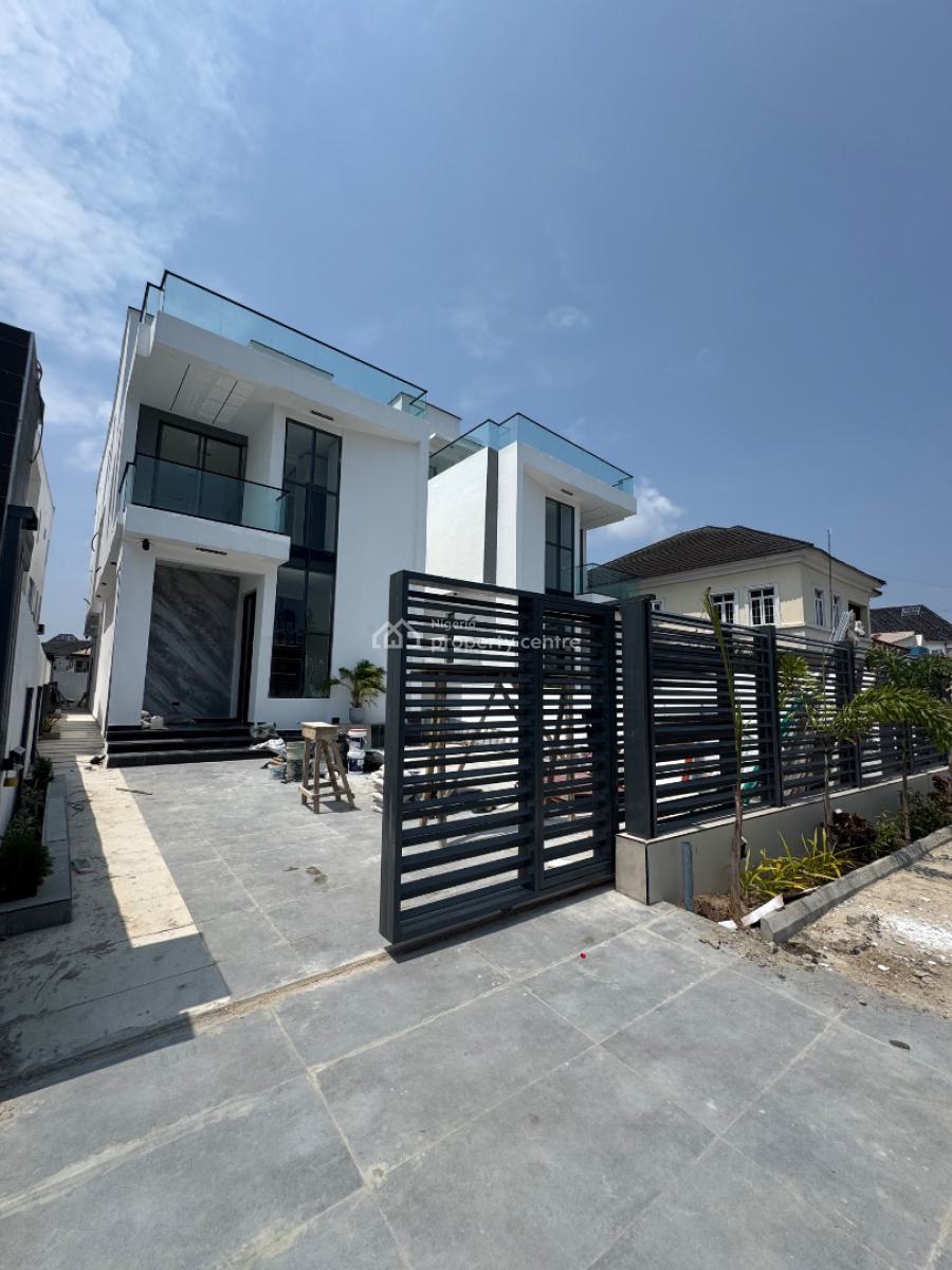 Exquisitely Detailed 5 Bedroom Home with a Rooftop Terrace, Pool, Close Proximity to Chevron Nigeria Plc, Chevron Drive, Lekki, Lagos, Detached Duplex for Sale