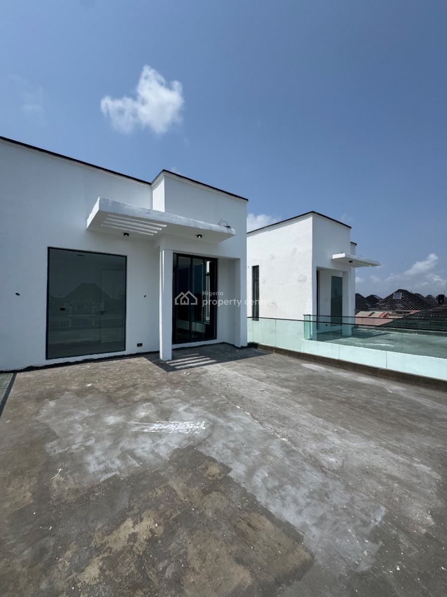 Exquisitely Detailed 5 Bedroom Home with a Rooftop Terrace, Pool, Close Proximity to Chevron Nigeria Plc, Chevron Drive, Lekki, Lagos, Detached Duplex for Sale