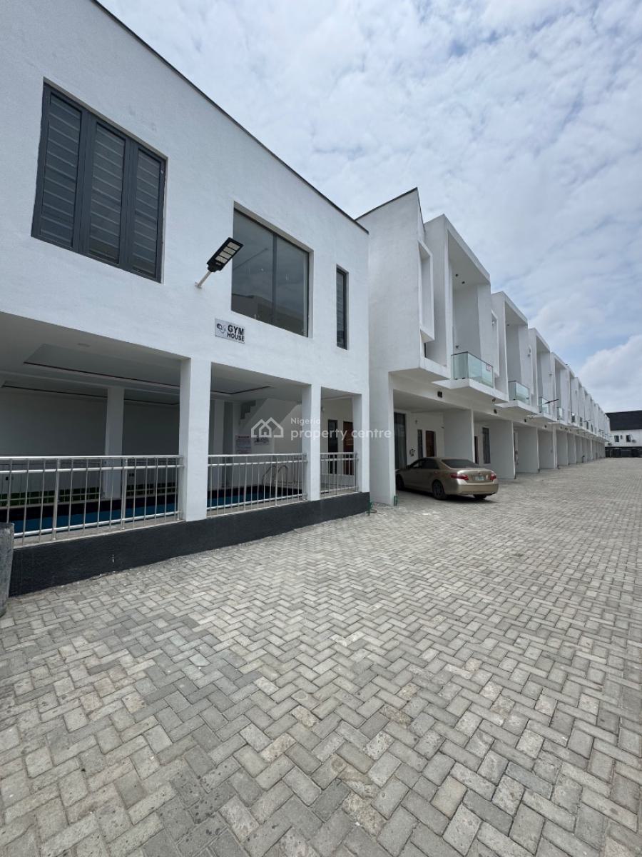 The Most Affordable 4 Bedroom Terrace Duplex with Swimming Pool, Gym, Take Advantage of The Last Available Unit of This Property, Vgc, Lekki, Lagos, Terraced Duplex for Sale