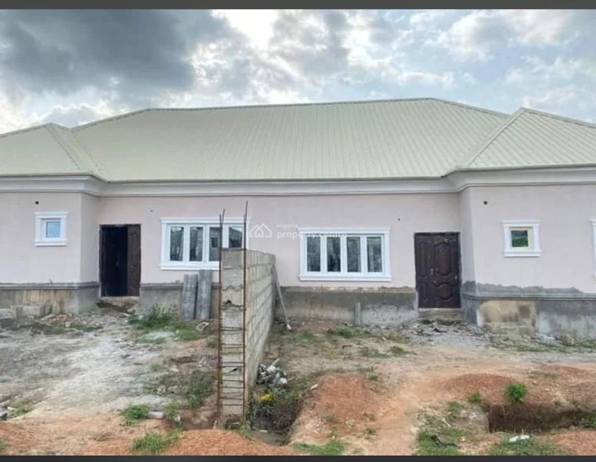 3 Bedroom Semi Detached Bungalow, Idu 3 Minutes From The Train Station, Idu Industrial, Abuja, Semi-detached Bungalow for Sale