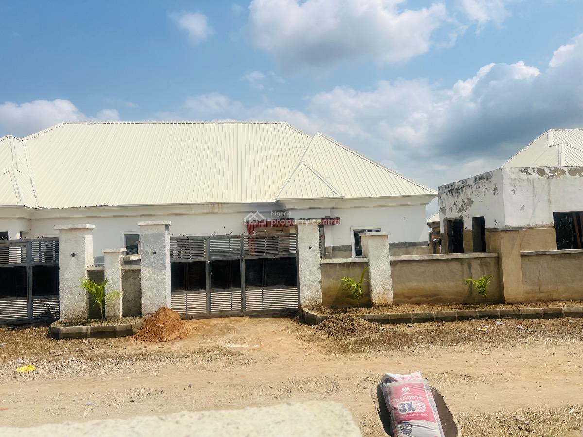 3 Bedroom Semi Detached Bungalow, Idu 3 Minutes From The Train Station, Idu Industrial, Abuja, Semi-detached Bungalow for Sale