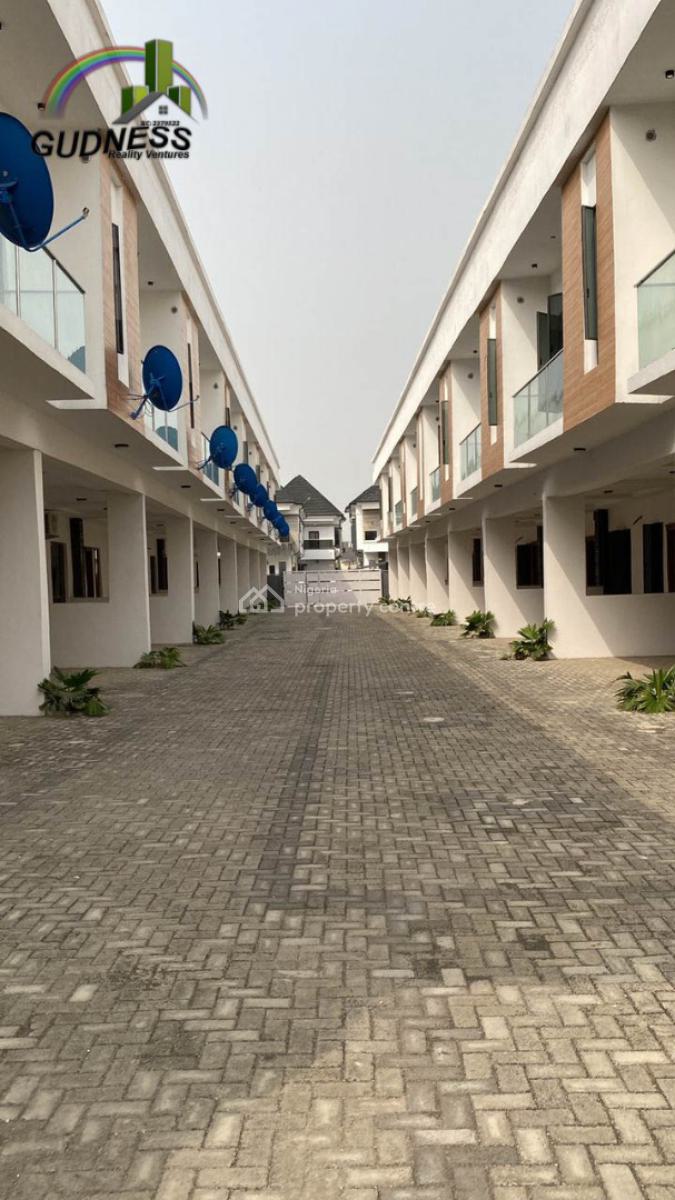 4 Bedroom Terrace Duplex, Lekky County Homes, Ikota, Lekki, Lagos, Terraced Duplex for Rent