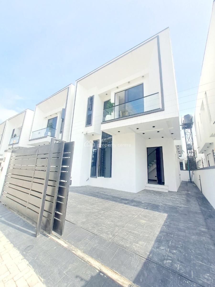 Newly Built 4 Bedroom Semi Detached Duplex with Bq, Ikate, Lekki, Lagos, Semi-detached Duplex for Sale