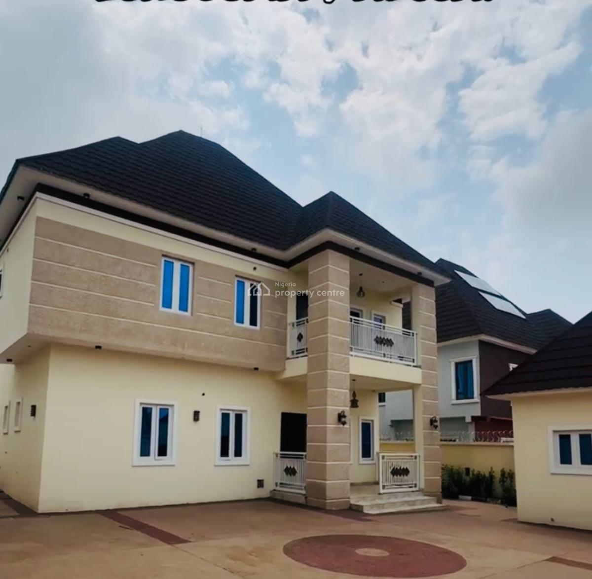 a 4bedroom Detached Duplex with  a Maid Room and Gatehouse., Lokogoma District, Abuja, House for Sale