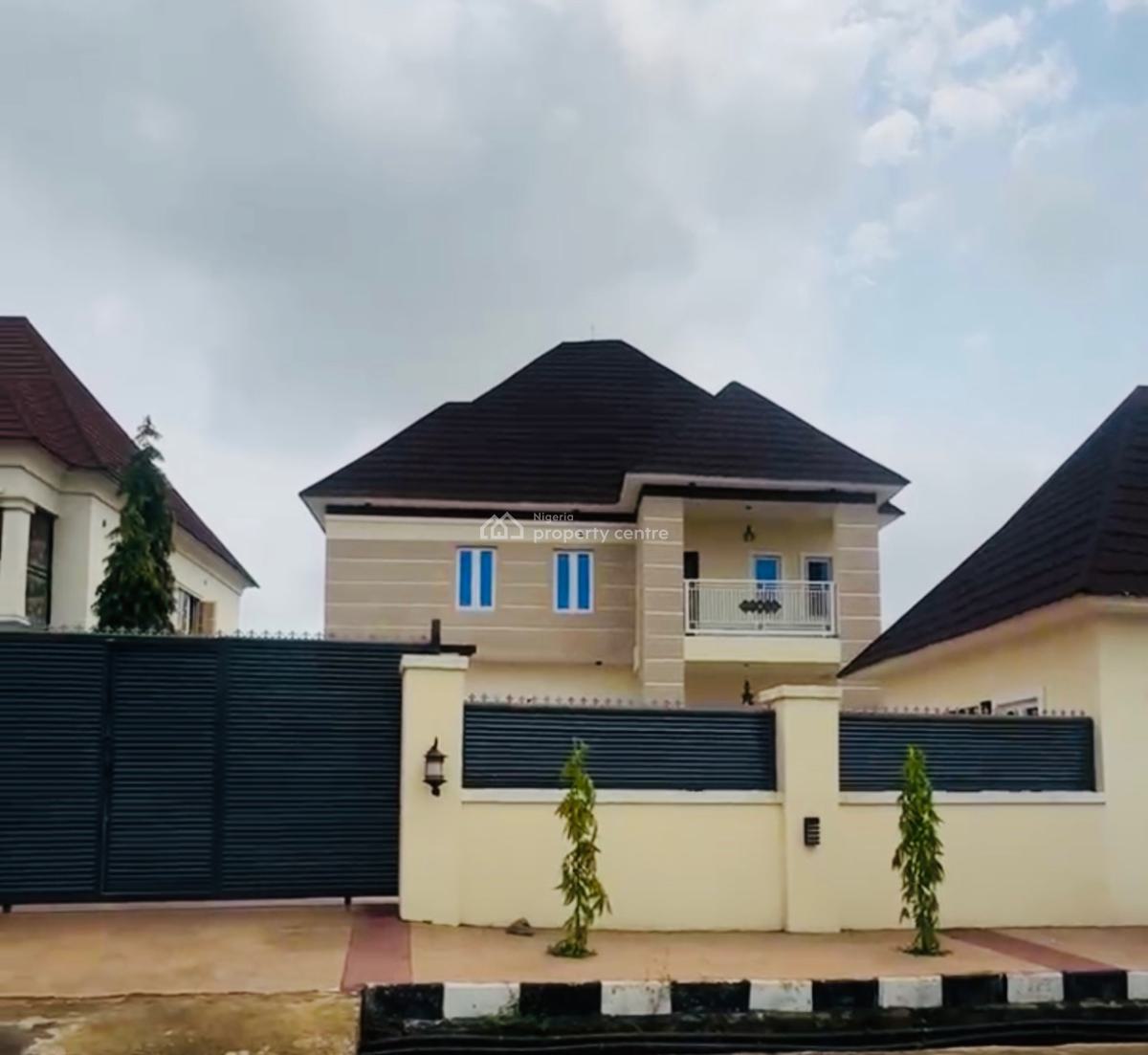 a 4bedroom Detached Duplex with  a Maid Room and Gatehouse., Lokogoma District, Abuja, House for Sale