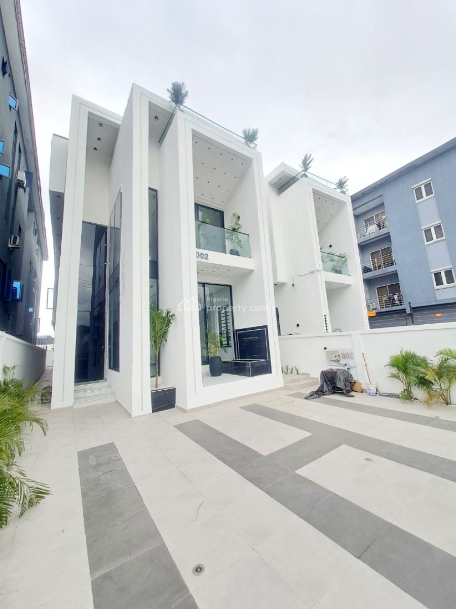 Newly Built 5 Bedroom Detached Duplex with Bq and Pool, Chevron 2nd Toll Gate, Lekki, Lagos, Detached Duplex for Sale