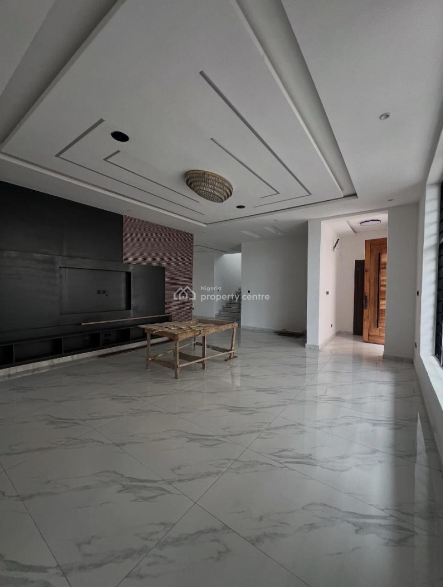 Cozy 5 Bedroom Detached Duplex with Swimming Pool, Chevron, Lekki, Lagos, Detached Duplex for Rent