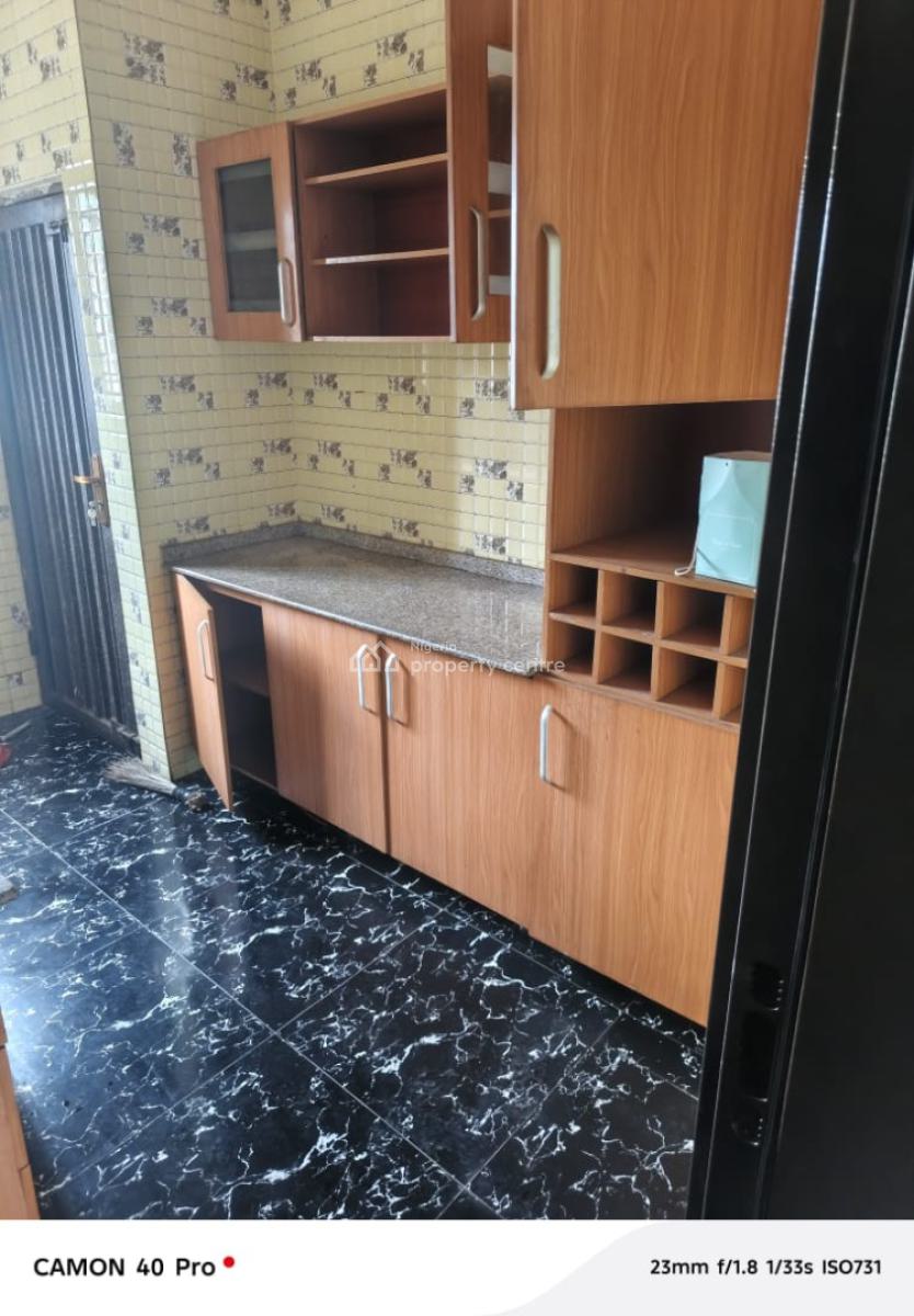 Lovely 3 Bedroom Flat with Nice Cabinets and Wardrobe, Cement, Ikeja, Lagos, Flat / Apartment for Rent
