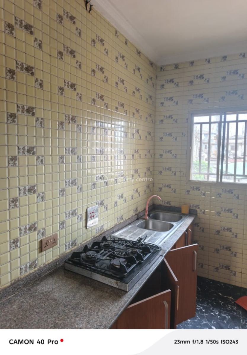 Lovely 3 Bedroom Flat with Nice Cabinets and Wardrobe, Cement, Ikeja, Lagos, Flat / Apartment for Rent