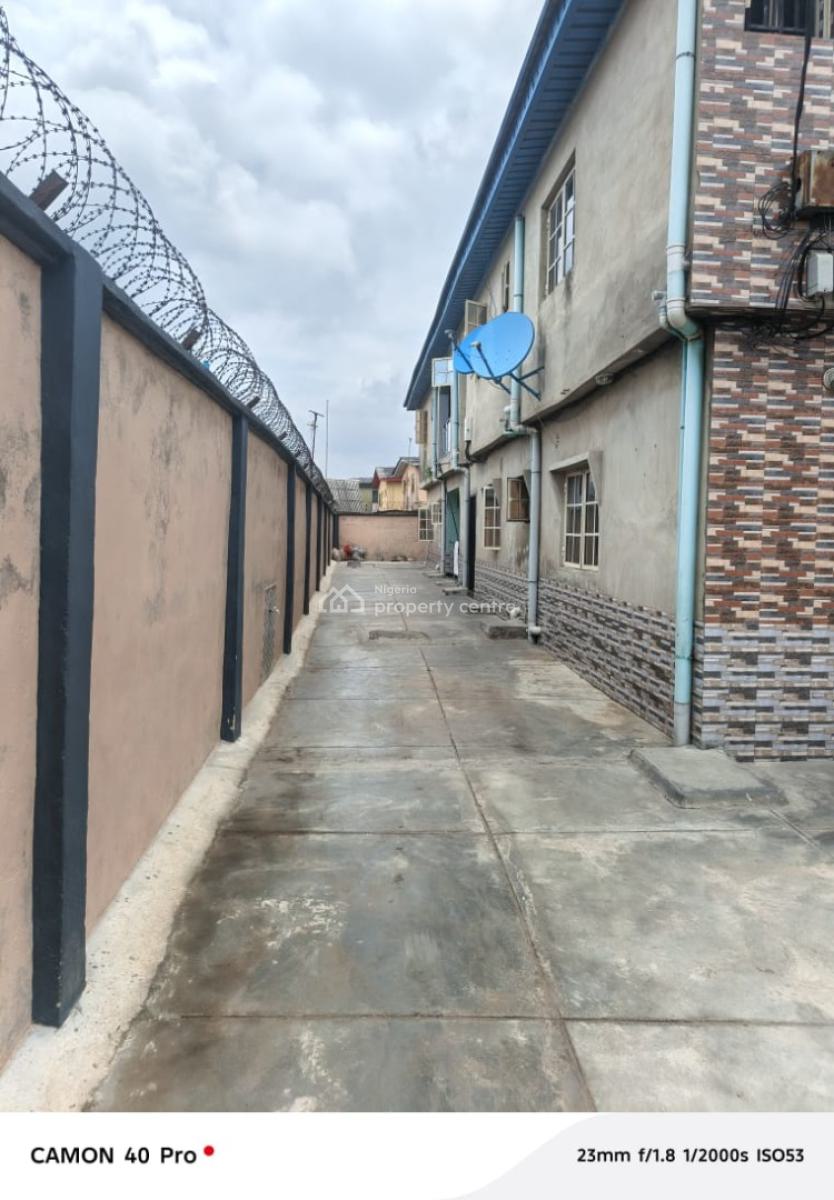 Lovely 3 Bedroom Flat with Nice Cabinets and Wardrobe, Cement, Ikeja, Lagos, Flat / Apartment for Rent