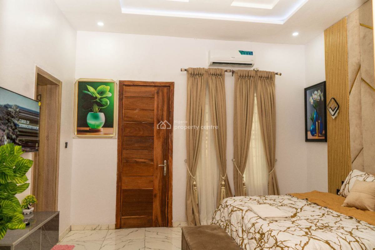 Fully Furnish 4-bedroom Semi Detached Duplex with Waterview, Westend Estate, Ikota, Lekki, Lagos, Semi-detached Duplex for Rent