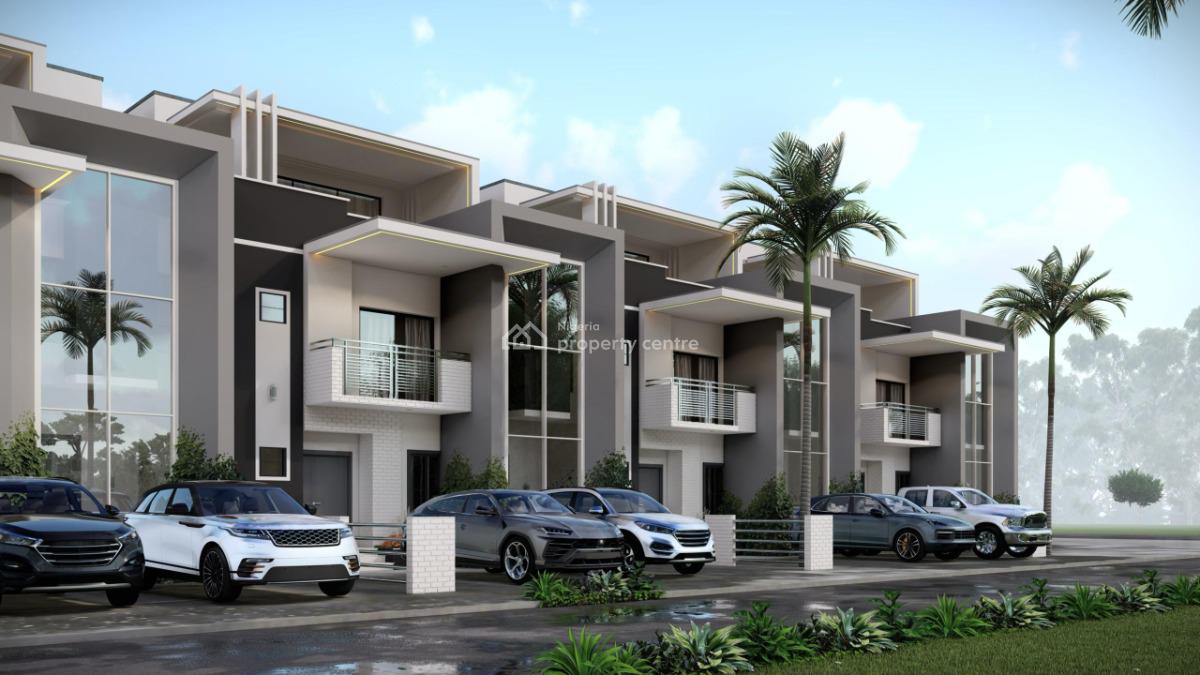 4bedroom Terrence Duplex Plus Bq, By Spar Supermarket, Life Camp, Abuja, Terraced Duplex for Sale