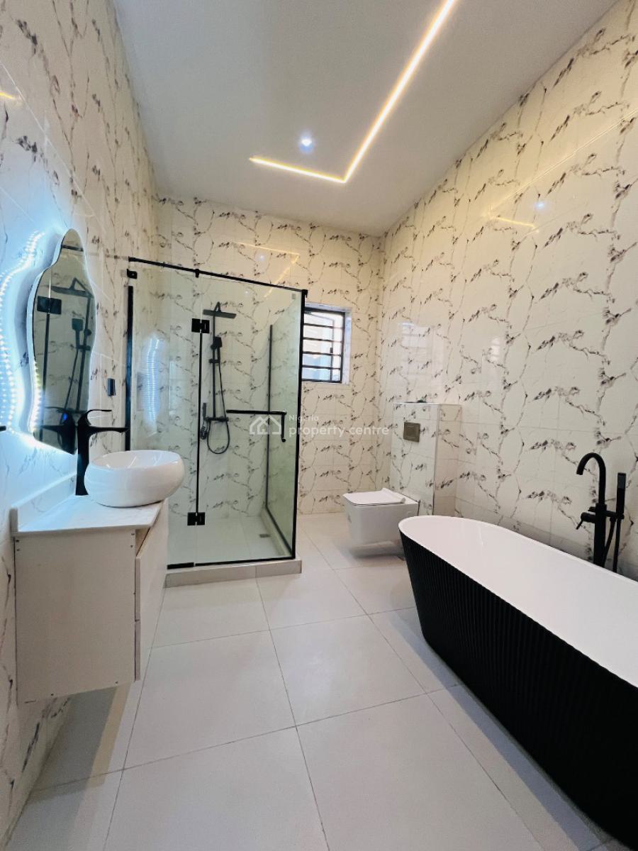 Beautifully Finished 4 Bedroom Semi Detached Duplex with a Bq, Lekki Palm City Estate, Ajah, Lagos, Semi-detached Duplex for Sale