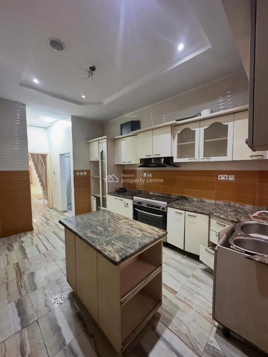 Fully Serviced 4 Bedroom Detached Duplex Plus Bq and Solar, Chevron, Lekki, Lagos, Detached Duplex for Rent