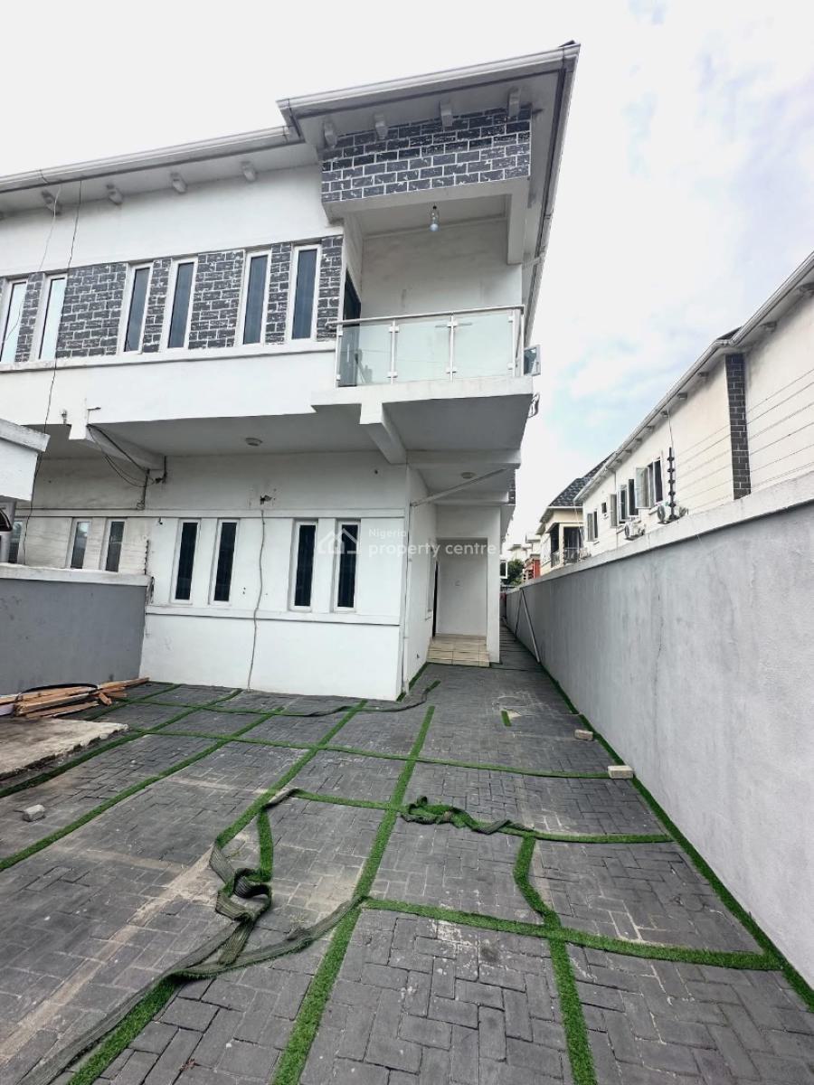 Fully Serviced 4 Bedroom Detached Duplex Plus Bq and Solar, Chevron, Lekki, Lagos, Detached Duplex for Rent