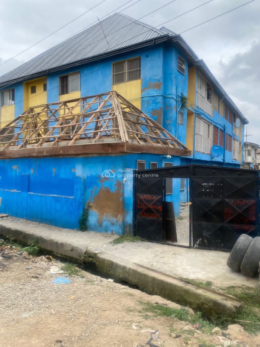 Decent 12 Units of 3 Bedroom Apartment, Ogba, Ikeja, Lagos, Block of Flats for Sale