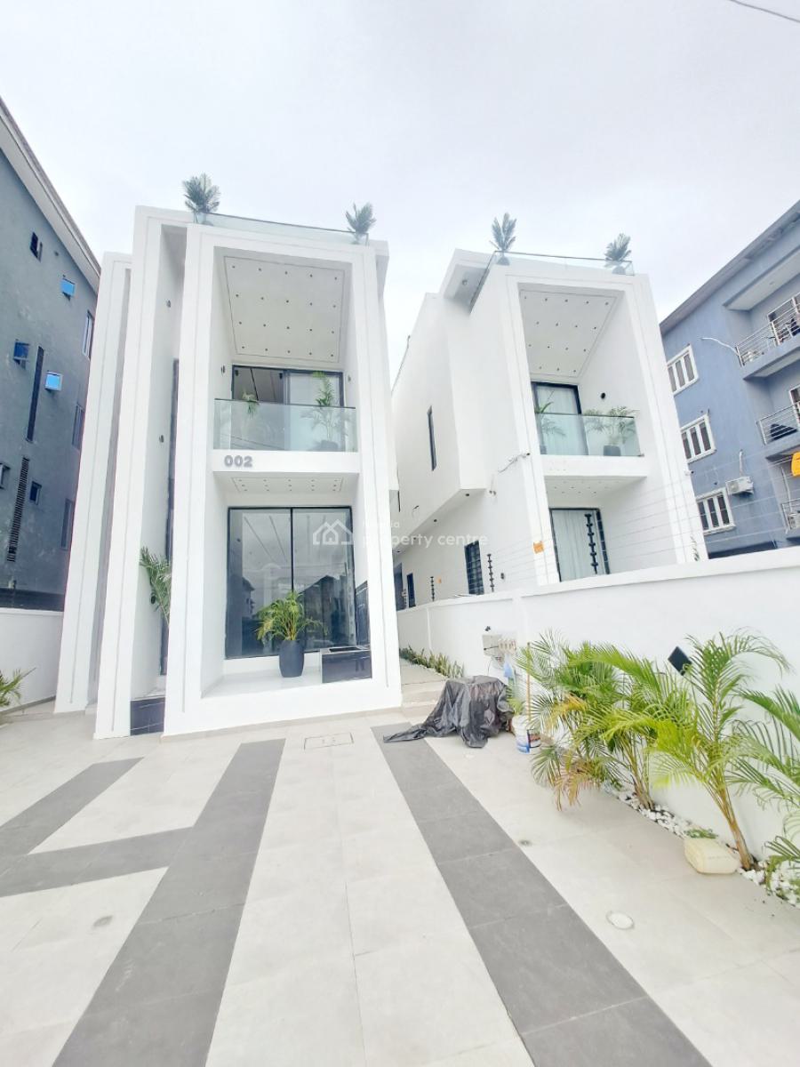Beautifully Finished 5 Bedroom Detached with Bq and Pool, Chevron 2nd Toll Gate, Lekki, Lagos, Detached Duplex for Sale