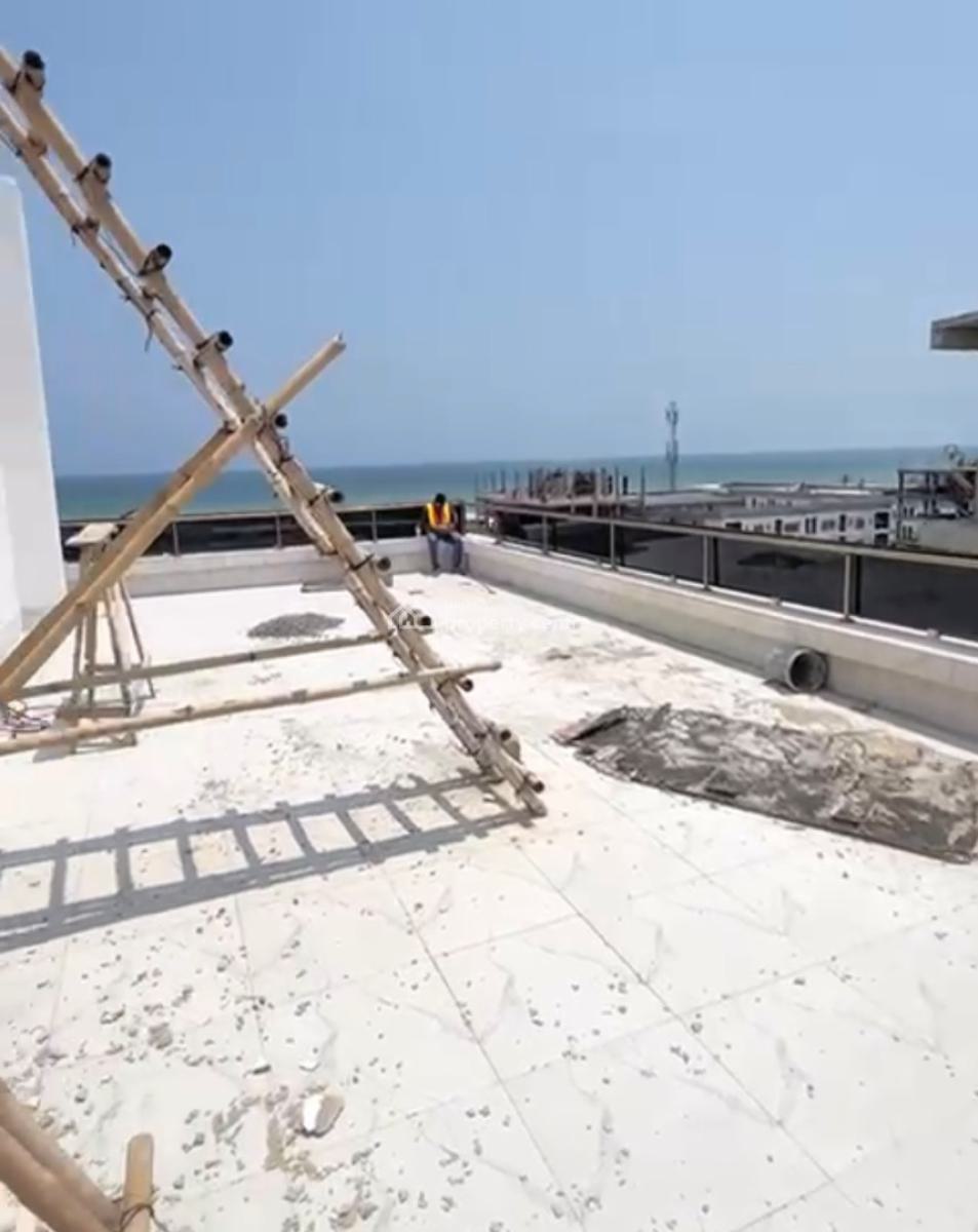 Newly Built Sea-view 3 Bedroom Apartment (penthouse) on 6th Floor, Ikate, Lekki, Lagos, Flat / Apartment for Rent