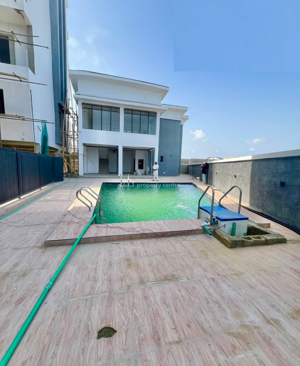 Newly Built Sea-view 3 Bedroom Apartment (penthouse) on 6th Floor, Ikate, Lekki, Lagos, Flat / Apartment for Rent