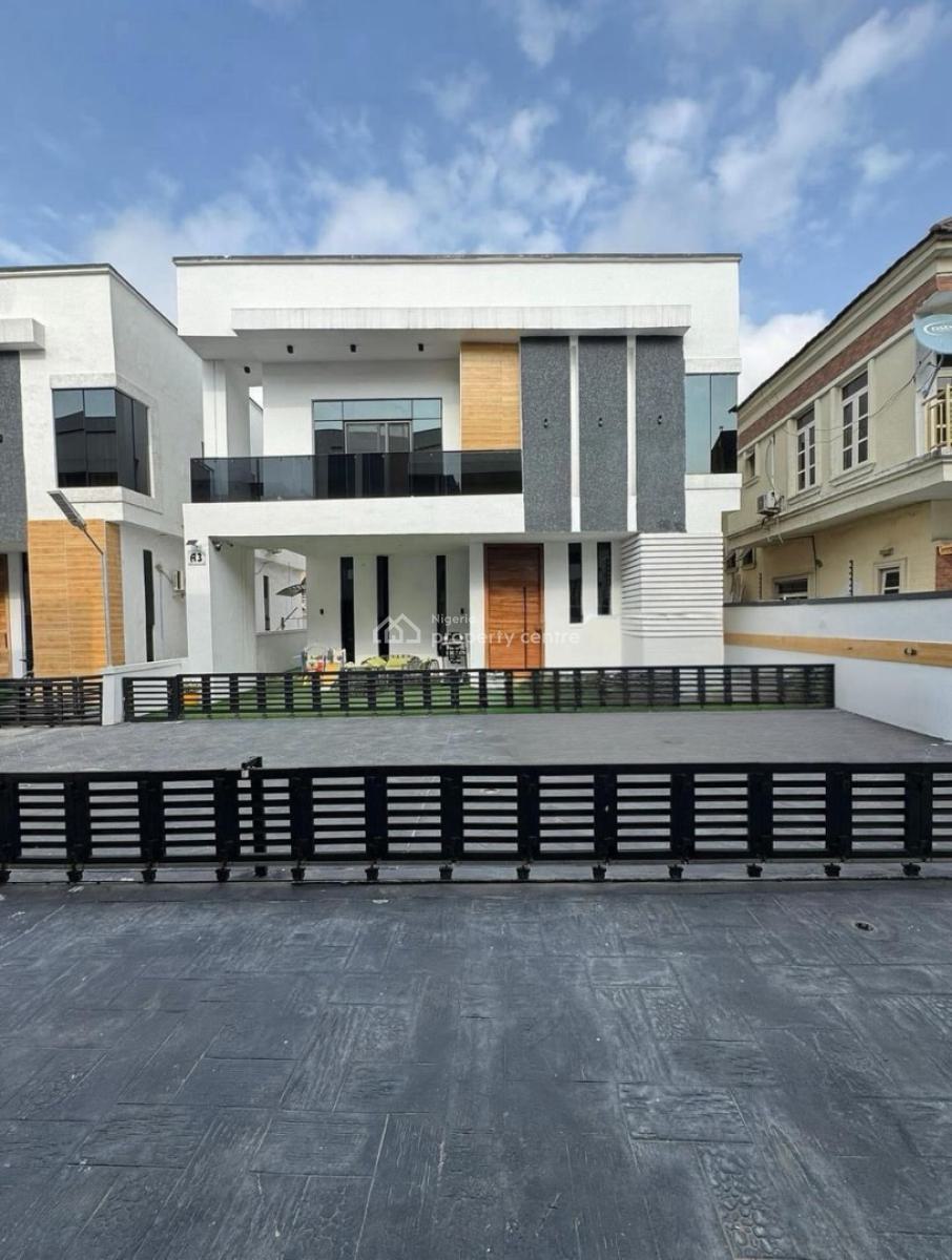 Beautifully Built 4bed Detached Duplex with Bq in Chevron, Chevron ,lekki , Lagos,nigeria, Lekki, Lagos, Detached Duplex for Rent