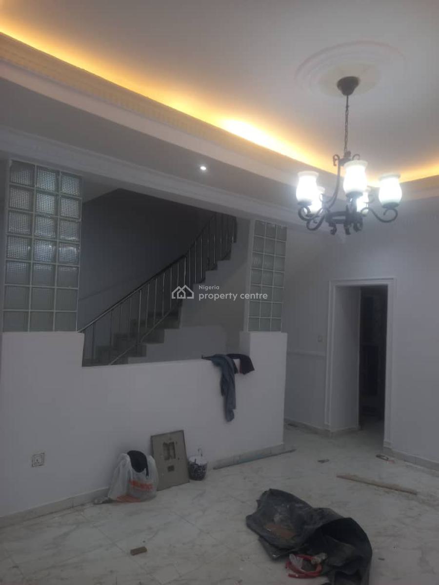 Newly Build 4 Bedroom Terrace Duplex with Bq, Along Meadow Hall School Road, Ikate Elegushi, Lekki, Lagos, Terraced Duplex for Rent