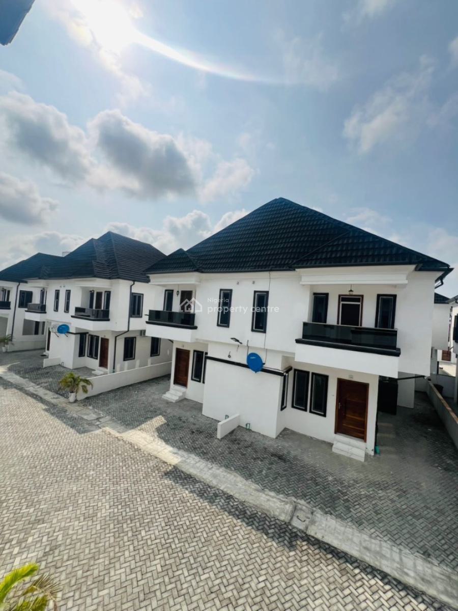 Well Built 4bedroom Terrace Duplex Now Available, Ikota, Lekki, Lagos, Terraced Duplex for Rent