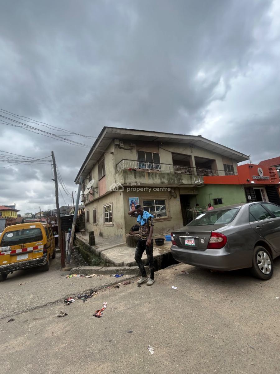 a Renovateable Storey Building on a Very Dry Land, Ibefun Street, Alapere, Ketu, Lagos, House for Sale