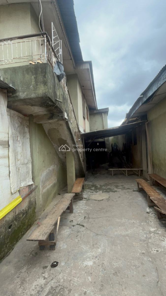 a Renovateable Storey Building on a Very Dry Land, Ibefun Street, Alapere, Ketu, Lagos, House for Sale