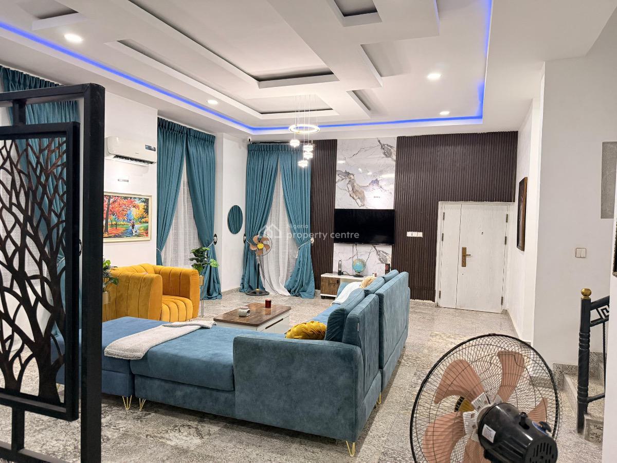 Lugbe Along Von Road, Ntapic Estate,abuja.   Furnished 4 Bedroom Fully, Lugbe Along Von Road, Ntapic Estate,abuja, Lugbe District, Abuja, Detached Duplex for Rent