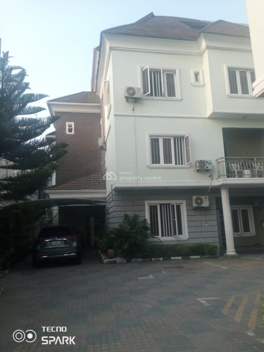 4 Bedroom Terrace Duplex ., Canal West Estate, Osapa London Lekki Lagos., Osapa, Lekki, Lagos, Terraced Duplex for Rent