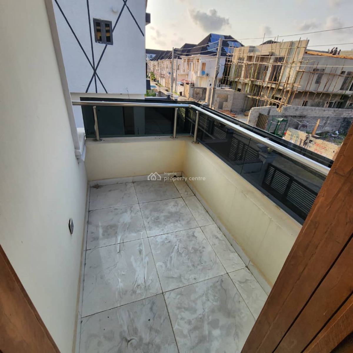 Masters Bedroom Fully Furnished 24/7 Light, Ikota, Lekki, Lagos, Terraced Duplex for Rent