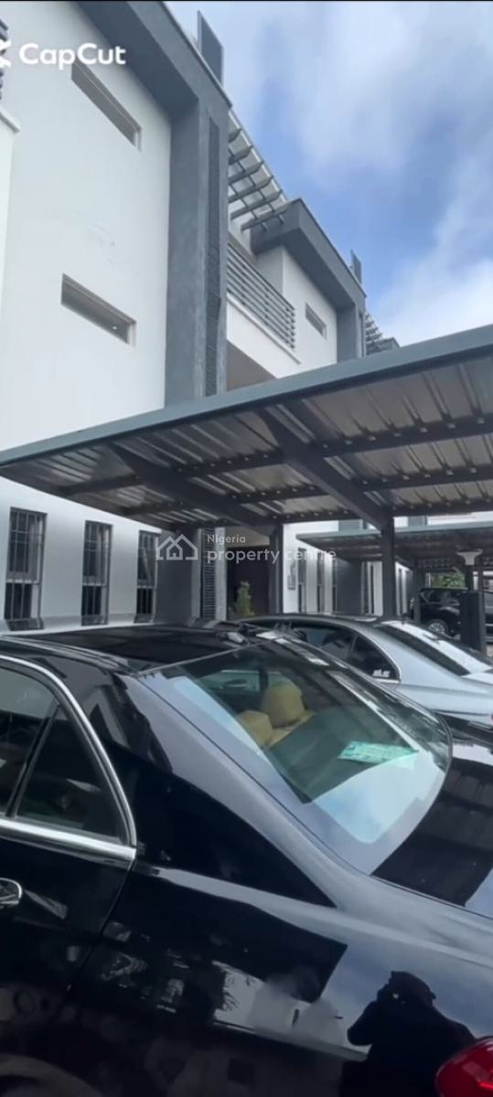 a Well-built Furnished & Serviced 4bedroom Terrace Duplex + 1bq, Jabi District ( Video of The House Is Attached), Jabi, Abuja, Terraced Duplex for Rent