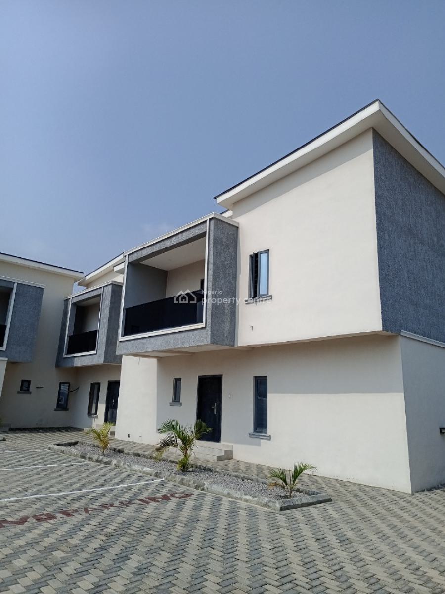 Newly Built and Luxury Finished 4 Bedrooms Duplex +bq, in an Estate at, Ajah, Lagos, Semi-detached Duplex for Sale