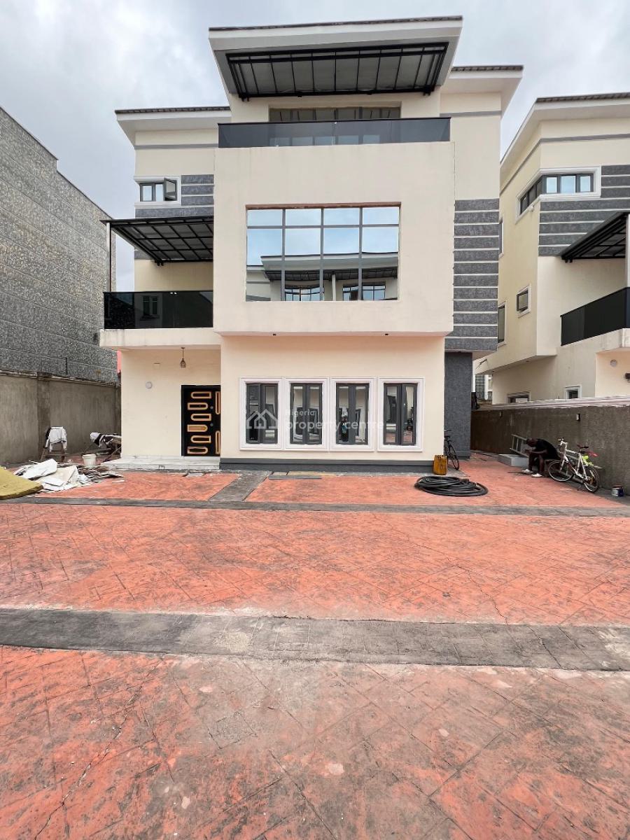 Magnificent 4 Detached Duplex with Bq in a Serene Environment, Osapa London, Lekki, Lagos, Detached Duplex for Sale