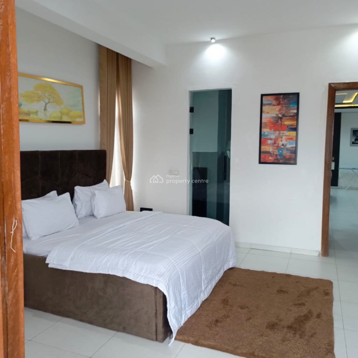 Fully Furnished and Serviced 2bed Apartment in Ikate Nest for Airbnb, Ikate, Lekki, Lagos, Flat / Apartment for Rent