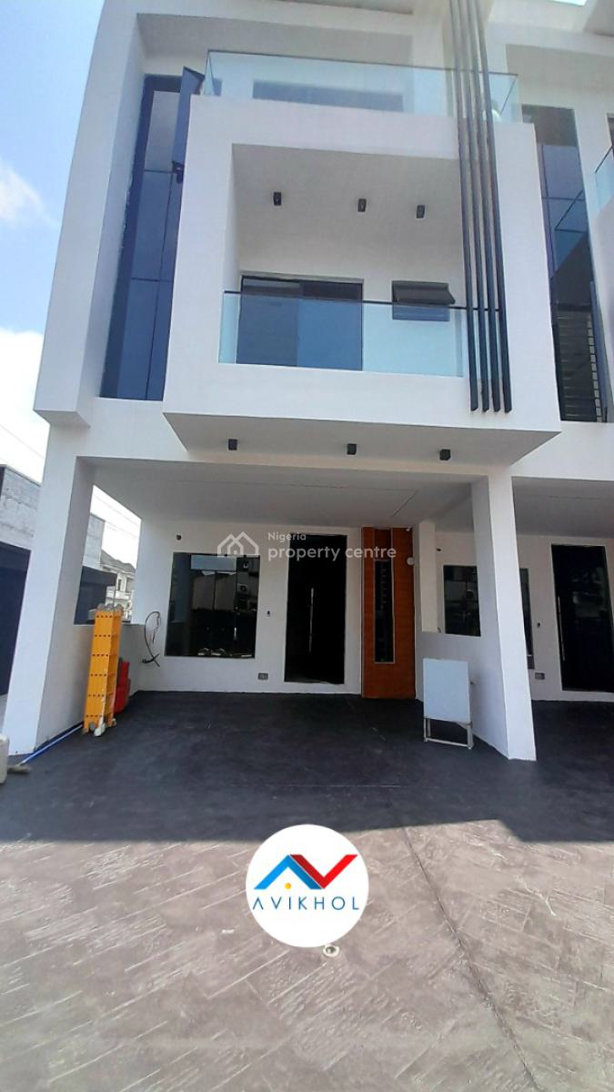 Tastefully Finished 4 Bedroom Terraced Duplex with Bq, Osapa London, Lekki, Lagos, Terraced Duplex for Sale