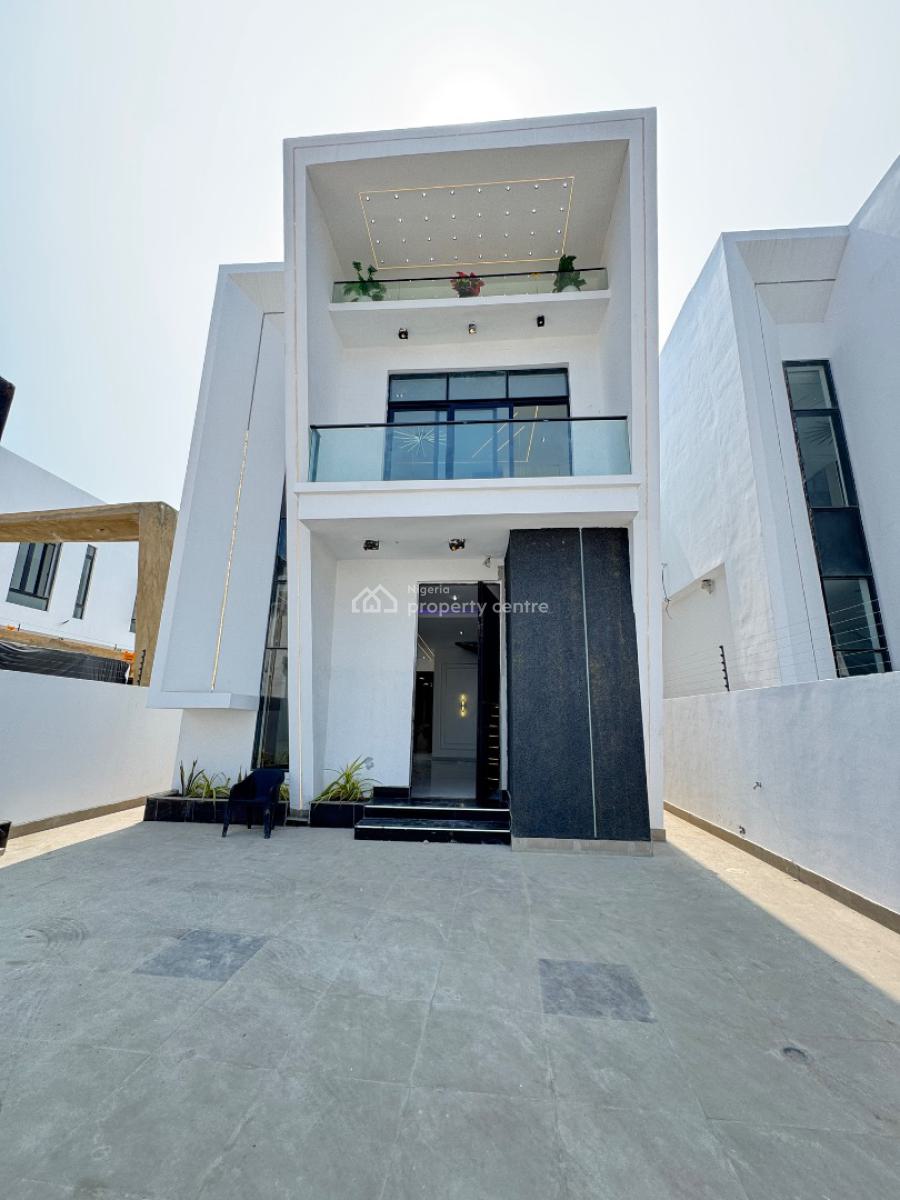 Beautiful 4 Bedroom Detached Duplex with a Bq, Chevron Toll Gate, Orchid, Lekki, Lagos, Detached Duplex for Sale