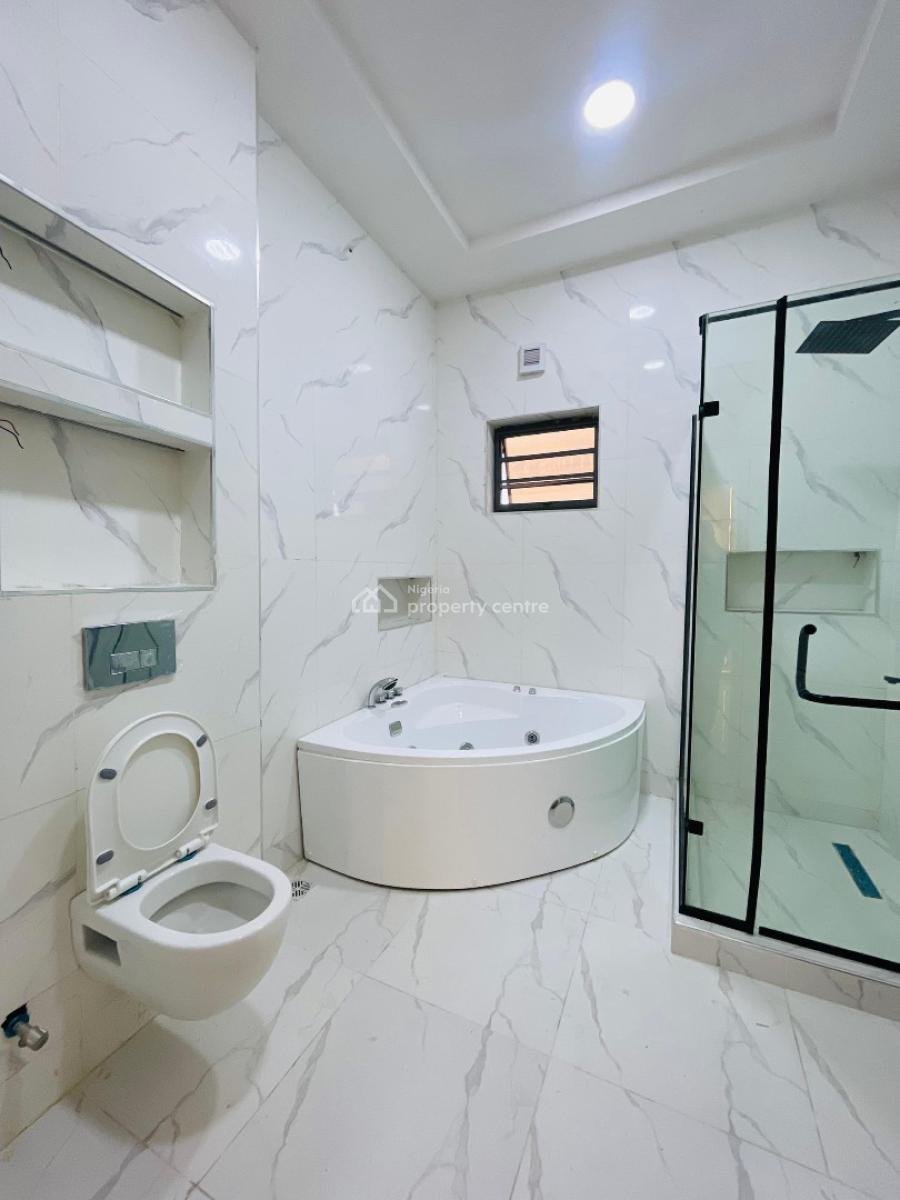 Luxury 4 Bedroom Semi Detached Duplex with a Room Bq, Chevron, Lekki, Lagos, Semi-detached Duplex for Sale