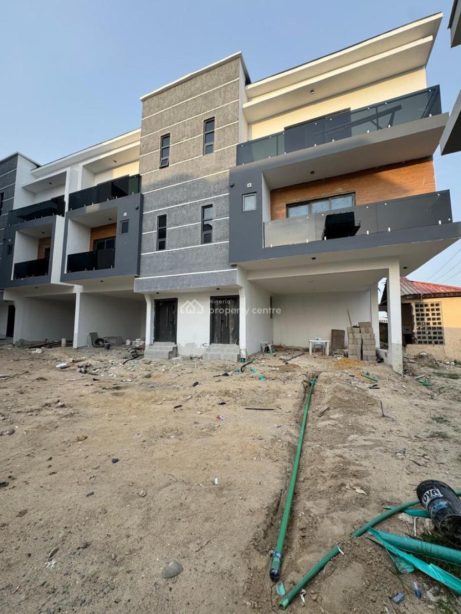 Luxury Brand New 4 Bedroom Terrace Duplex, Ologolo, Lekki, Lagos, Terraced Duplex for Sale