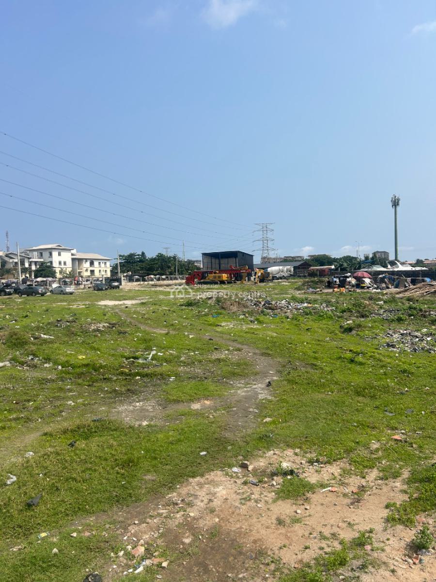 a Bareland Measuring 12000 Sqm Waterfront, Off Admiralty, Lekki Phase 1, Lekki, Lagos, Mixed-use Land for Sale