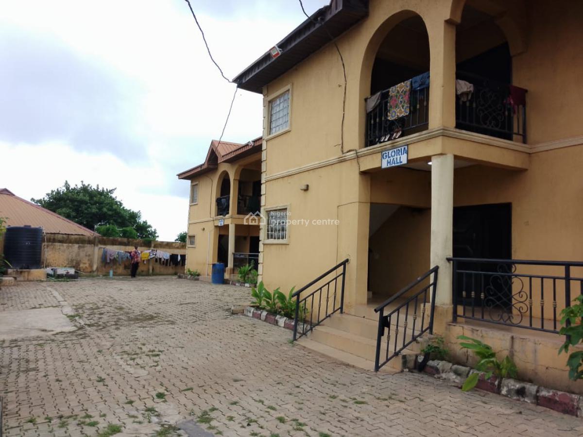Functioning 44 Rooms Self Contained Hostel, Oluwo Bus Stop ,funnab Axis, Odeda, Ogun, Self Contain (single Rooms) for Sale