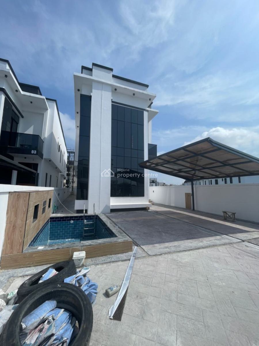 Beautiful 5 Bedroom Fully Detached Duplex, Located in a Prime Spot with a Pool and Bq in Orchid, Lekki, Lagos, House for Sale