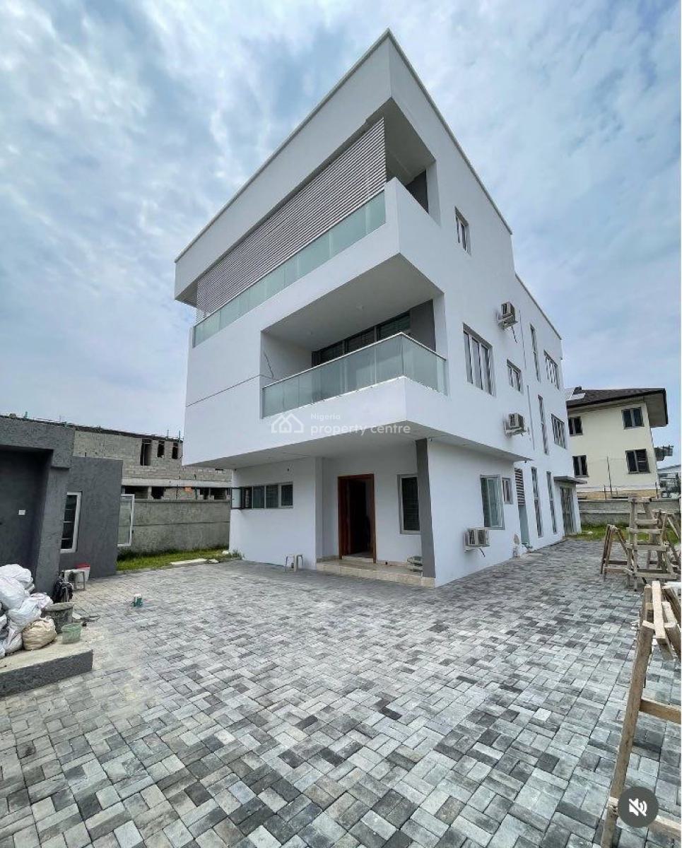 Contemporary 5 Bedroom Detached Duplex in Serene Estate, Lekki Phase 1, Lekki, Lagos, Detached Duplex for Sale