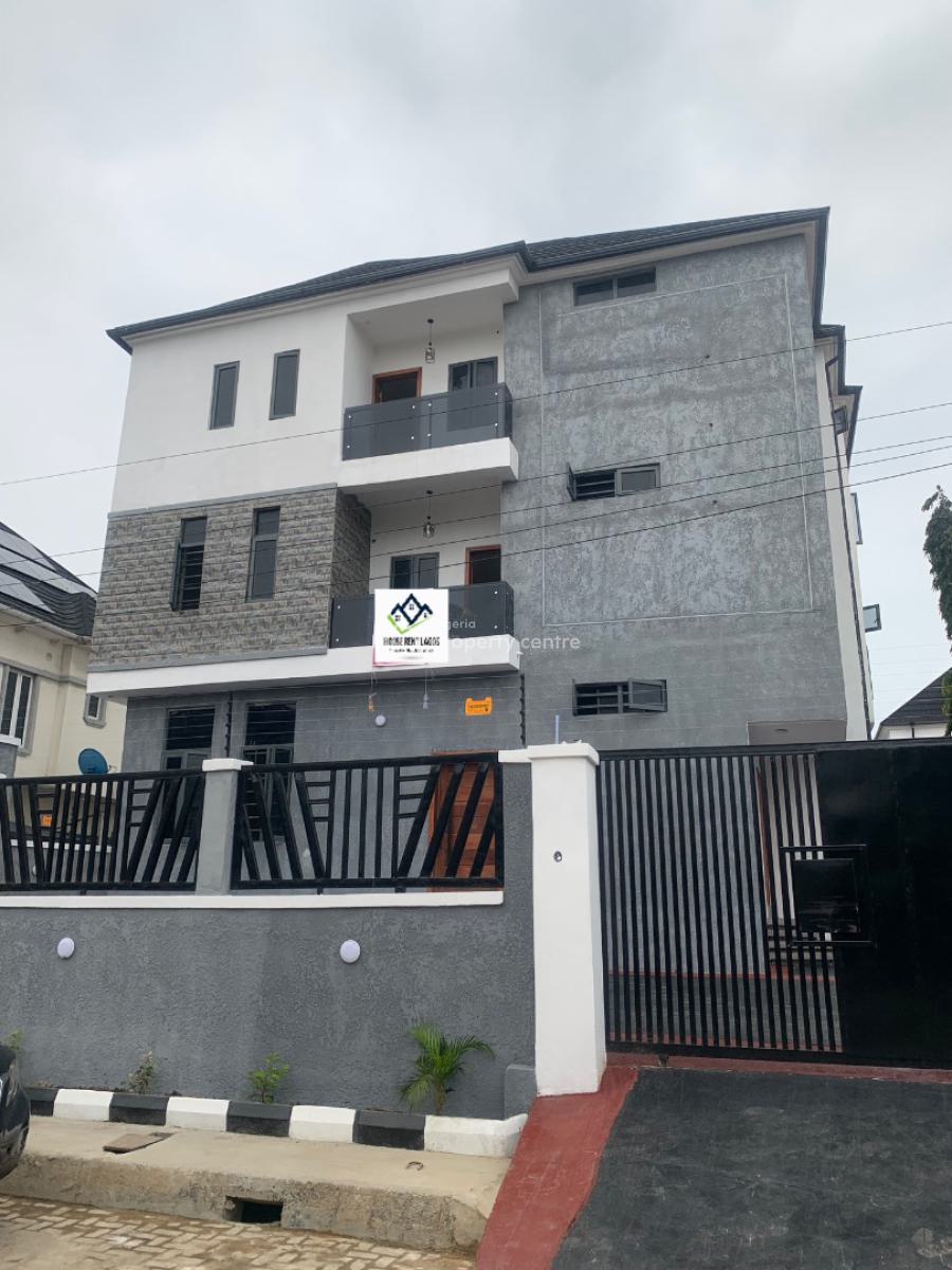 Newly Built Self Serviced 3 Bedroom Flat, Osapa, Lekki, Lagos, Flat / Apartment for Rent