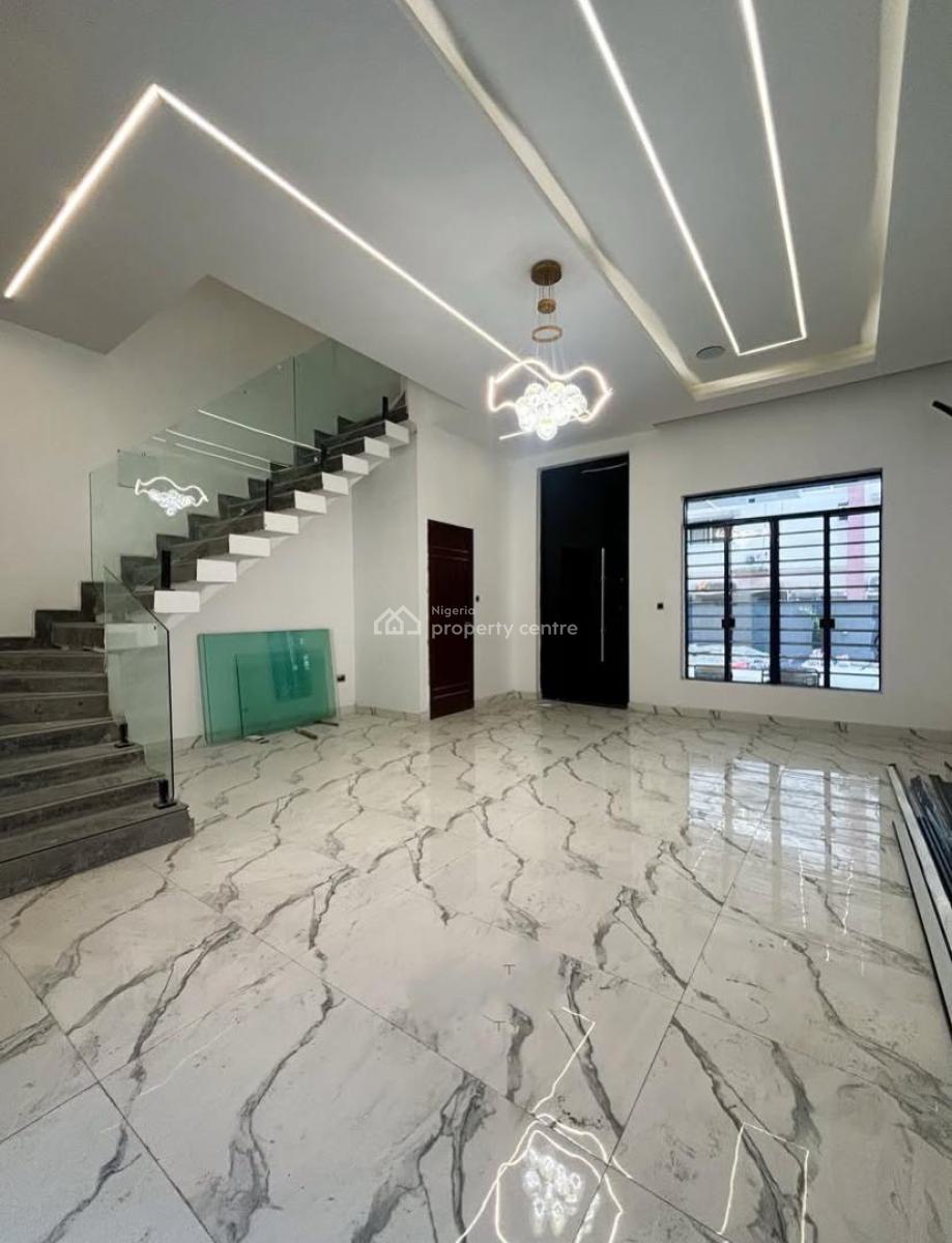 4 Bedroom Terrace Duplex with Bq, Osapa, Lekki, Lagos, Terraced Duplex for Sale