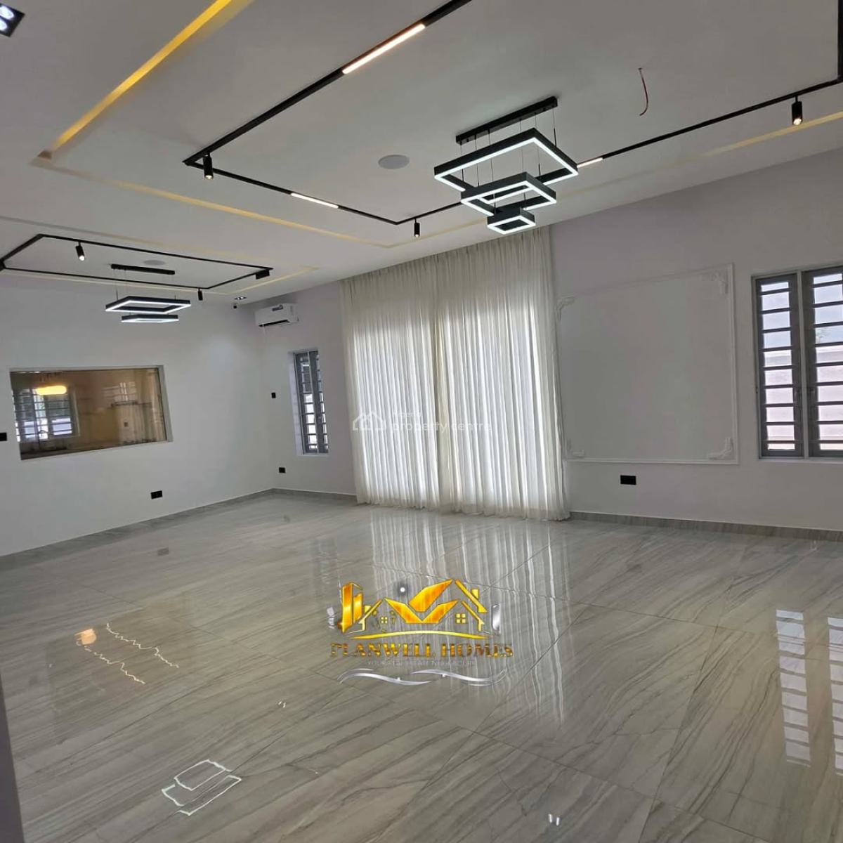 Newly Built Five (5) Bedroom House with a Study, Maid Room, Pinnock Beach Estate, Lekki, Lagos, Detached Duplex for Sale